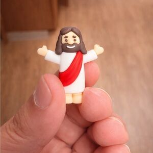 Mini Jesus Figurine Toy / Religious Collectible